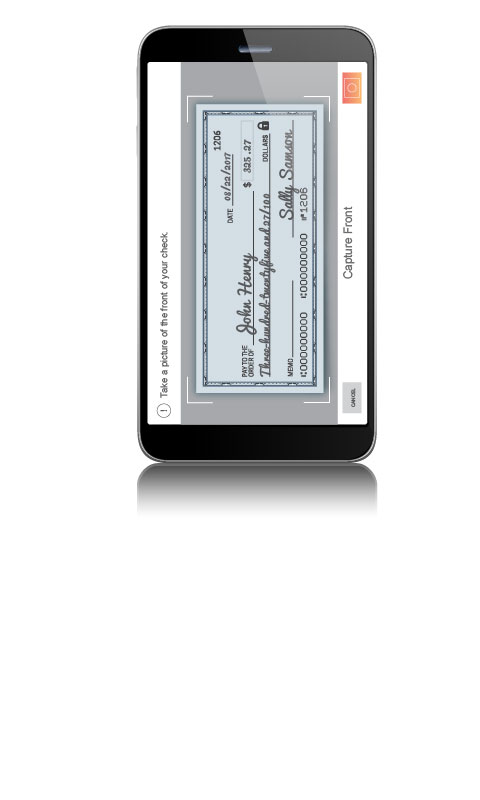 mobile check capture cash app